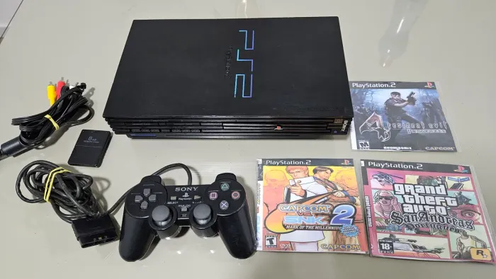 Playstation 2 (PS2) fat revisado