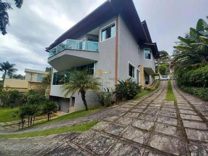 Casa em Condomínio para Venda em Teresópolis, Quebra Frascos, 5 dormitórios, 4 suítes, 5 b
