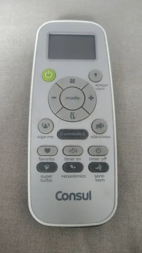 Controle do ar condicionado 