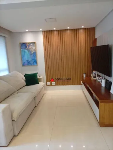 Apartamento com 3 dormitórios à venda, 110 m² por R$ 899.000,00 - Centro - Santo André/SP