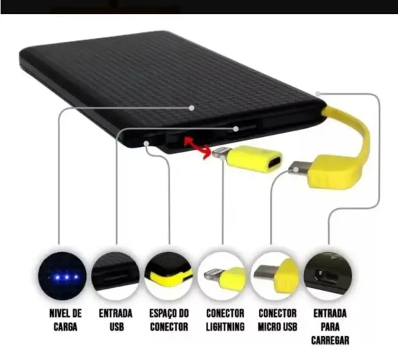 Power Bank Carregador Portátil
