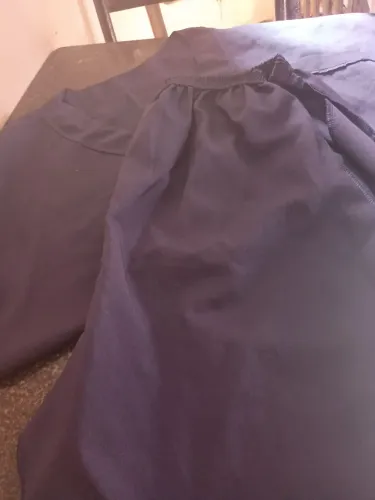 Conjunto pijama hospitalar.