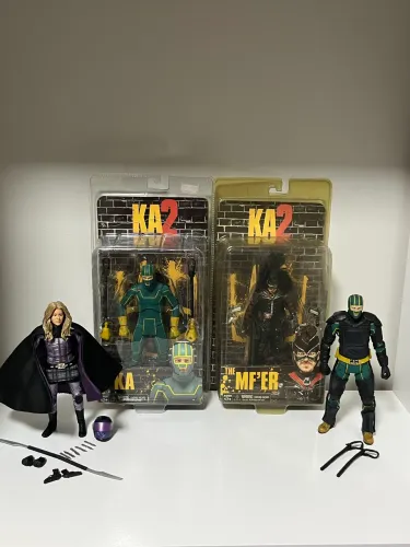 Lote action figures NECA 1/10 Kick-Ass
