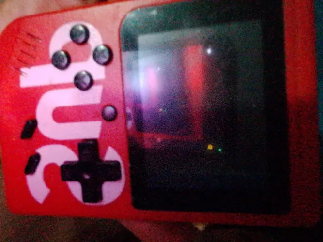 Mini video game portátil com 400 jogos 
