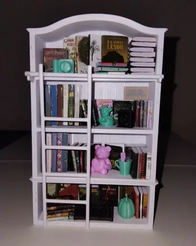 Enfeites Miniatura Biblioteca