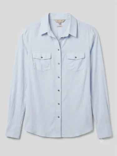 Blusa social azul