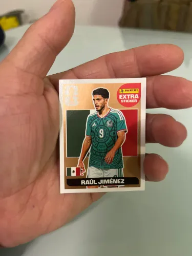 Bronze sticker - Raul Jiménez (México)