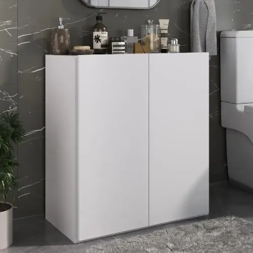 APARADOR Branco 2 Portas Moderno PROMOÇÃO