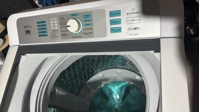 Máquina de lavar 16 kg Panasonic para conserto ou retirada de peças