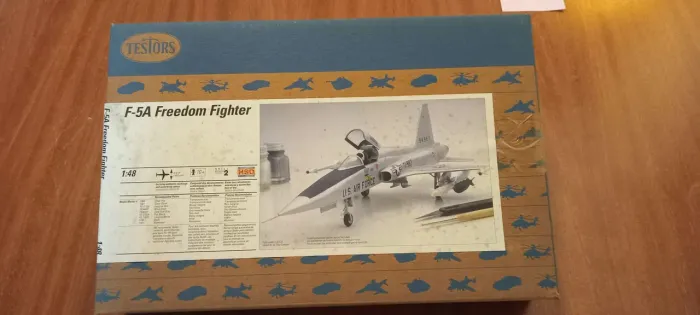 Plastimodelismo kit avião F-5A Freedom Fighter - 1/48 -Testors