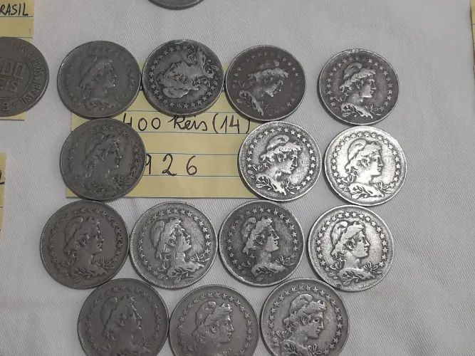 Vendo moedas antigas  Réis, pataca, cruzeiro