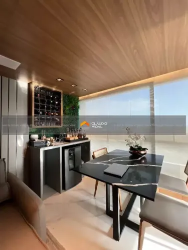 Condominio Manhattan Square Tribeca - Apartamento MOBILIADO com 84m², 2/4 (1 Suíte) em Pat