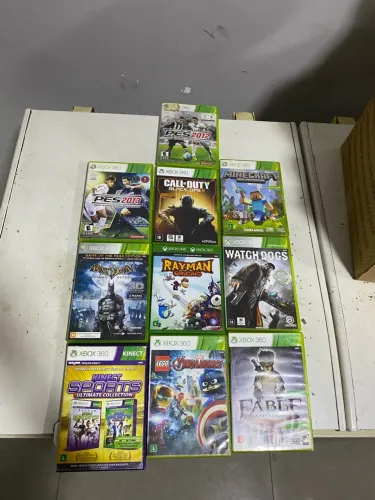 10 JOGOS XBOX 360 ORIGINAL (oportunidade)