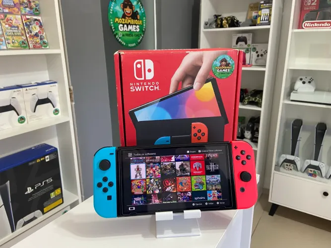 Nintendo Switch Oled 512Gb Desbloque@do ( Loja Física )
