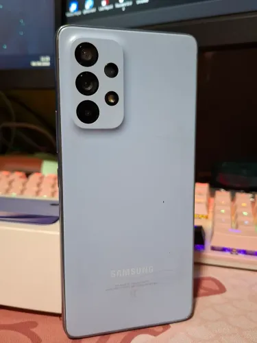 (Para reaproveitamento de peças) Samsung Galaxy A53 5G + Capinhas + Película Reserva