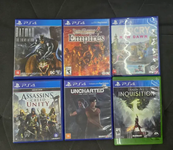 Pack jogos ps4