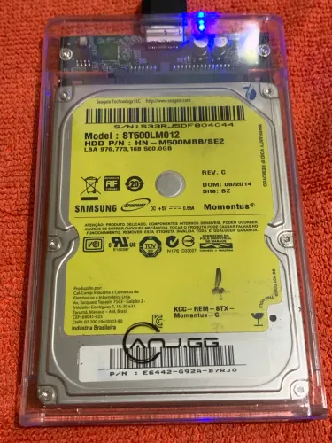 HD EXTERNO 500gbs COM RGH PARA XBOX 360