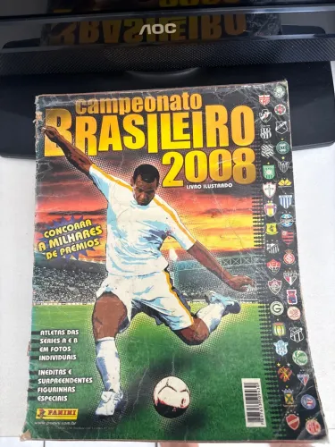 Álbum Brasileirão 2008 completo
