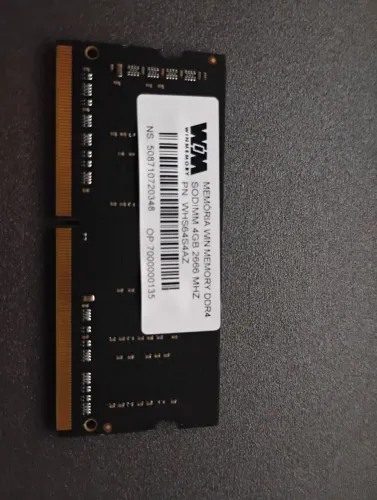 Memória ddr4 4gb notebook