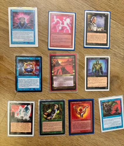 Lote antigo cartas Magic