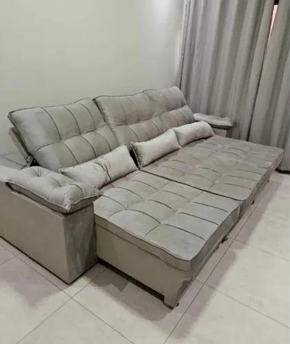 Vendo Sofá retrátil e reclinável 3 módulos e 3 lugares 2.90