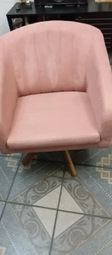Poltrona giratória confort móveis
