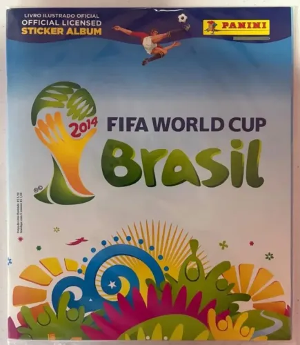 Álbum Copa do Mundo 2014 Completo Capa Brochura - Panini