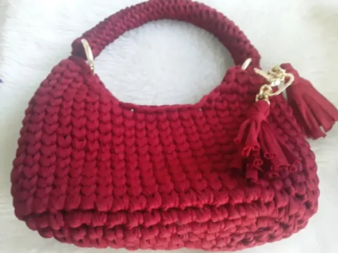 Bolsa de crochê