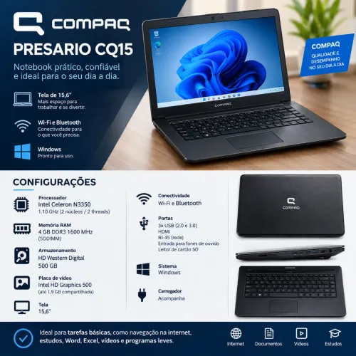NOTEBOOK COMPAQ PRESARIO CQ15