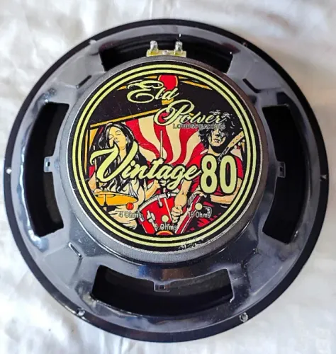 Alto Falante Guitarra Eld Power Vintage 80 12 Polegadas 4ohms Zero N Celestion Eminence
