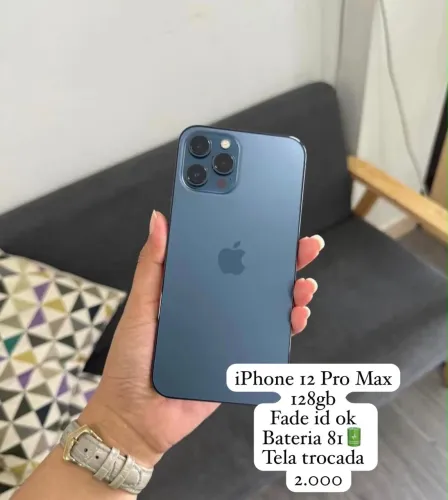 iPhone 12 Pro Max aceito troca