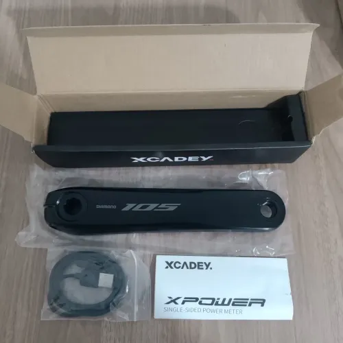 Medidor de potência xcadey 105 r7100 172,5mm