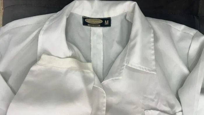 Jaleco branco masculino M D'Armand