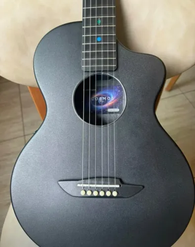 Violão Nathasha Cosmos +NSX Smart Carbon Eletroacústico Nylon