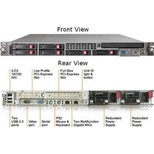Servidor HP DL360 G5 24GB Ram, 876GB, Funcionando perfeitamente!
