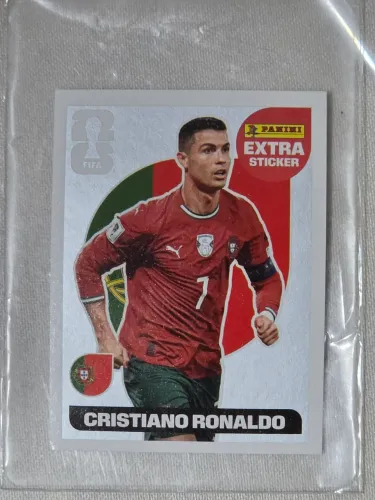 Figurinha Cristiano Ronaldo Prata copa 2026