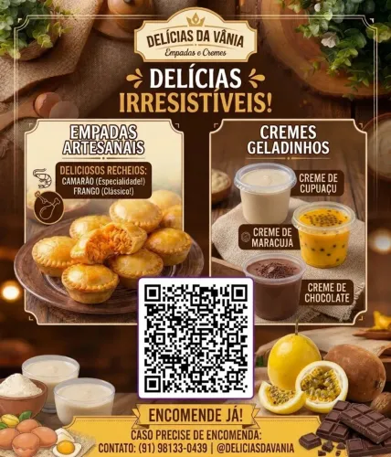 Empadas e cremes