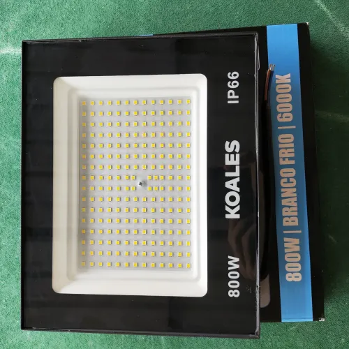 Refletor led 800 wats luz branca resistência a água 