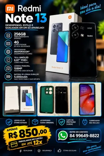 XIAOMI REDMI NOTE 13 256GB 4G 