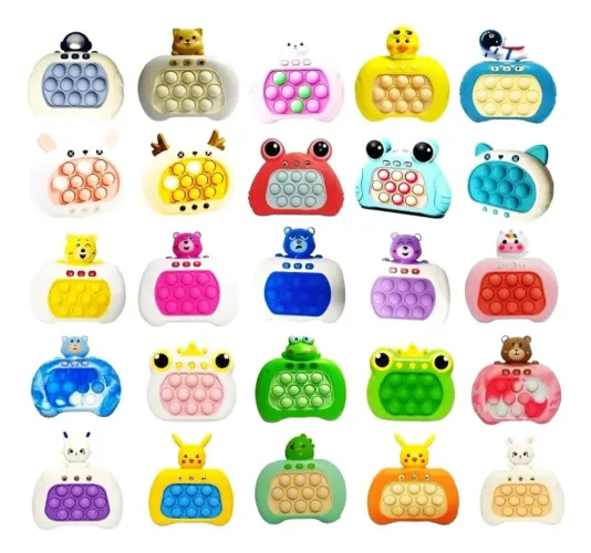 Mini Game Pop It Portátil Fast Push Puzzle Elêtronico