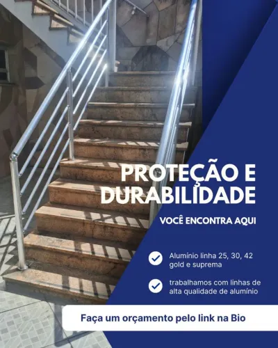grades para escada