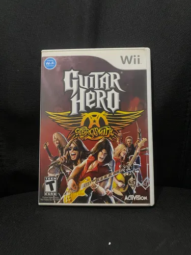 Guitar Hero Aerosmith Nintendo Wii - Original e Completo (Com Manual)