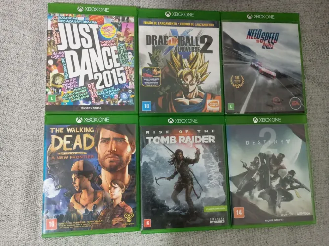 Jogos Xbox One Semi-Novos VALORES R$60 Cada