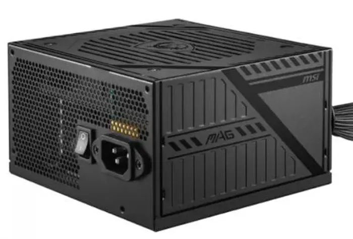 Fonte MSI MAG A650BNL, 650W, 80 Plus Bronze, PFC Ativo, Preto