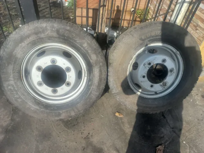 Par de rodas aro 16 volkswagen delivery original