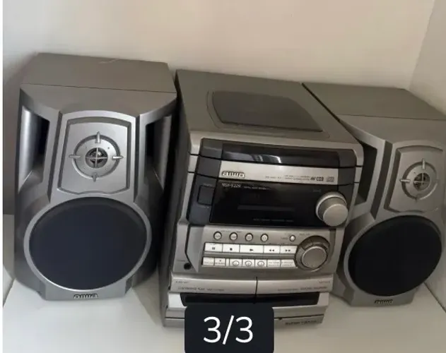 Som Aiwa para concerto leia o anúncio 