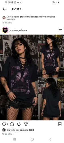 Camisa banda costumizadas