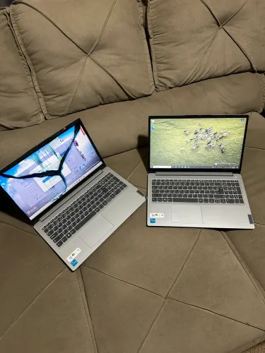 2 Notebooks Lenovo IdeaPad 1 15Iau7 (1 Perfeito + 1 com Tela Quebrada)