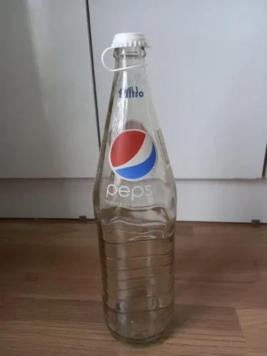 GARRAFA VIDRO PEPSI 1 LITRO ANTIGA ORIGINAL