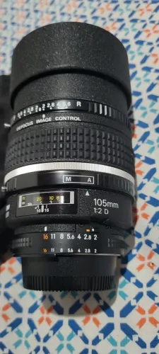 Lente Nikon DC 105mm f2
